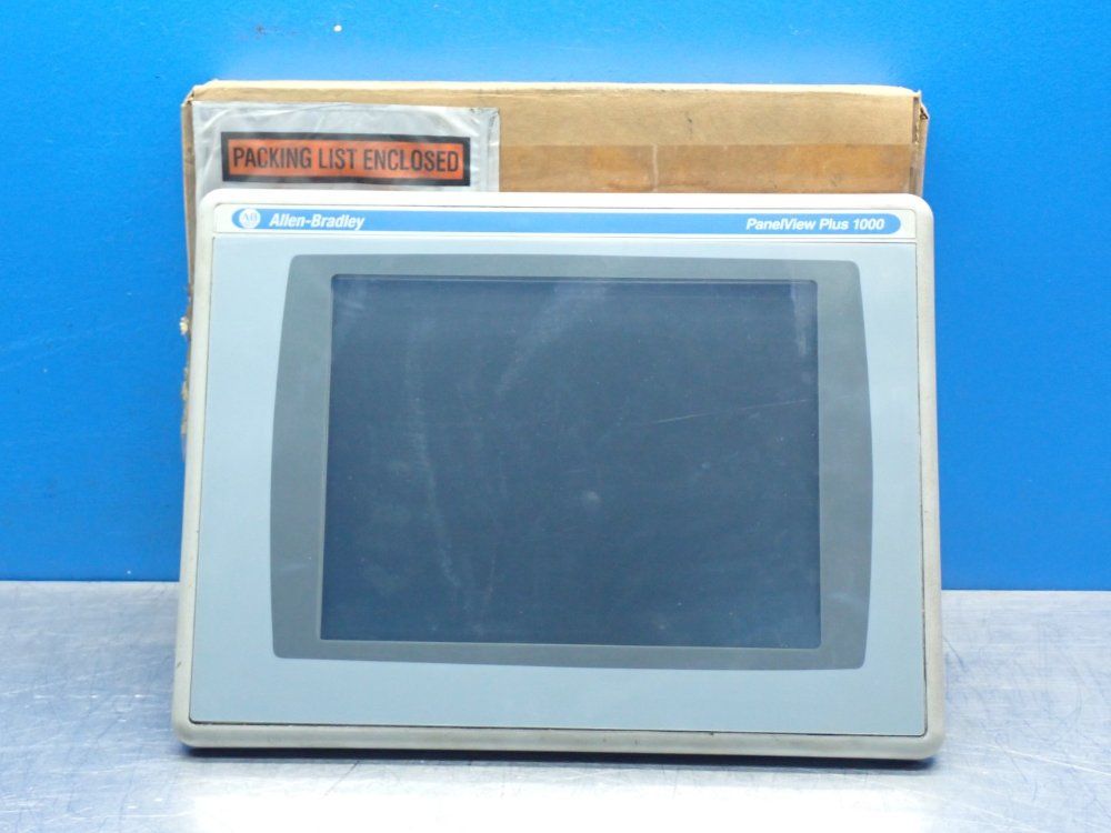 Allen Bradley Operator Interface Panelview Plus 6 - 2711p-rdt10c