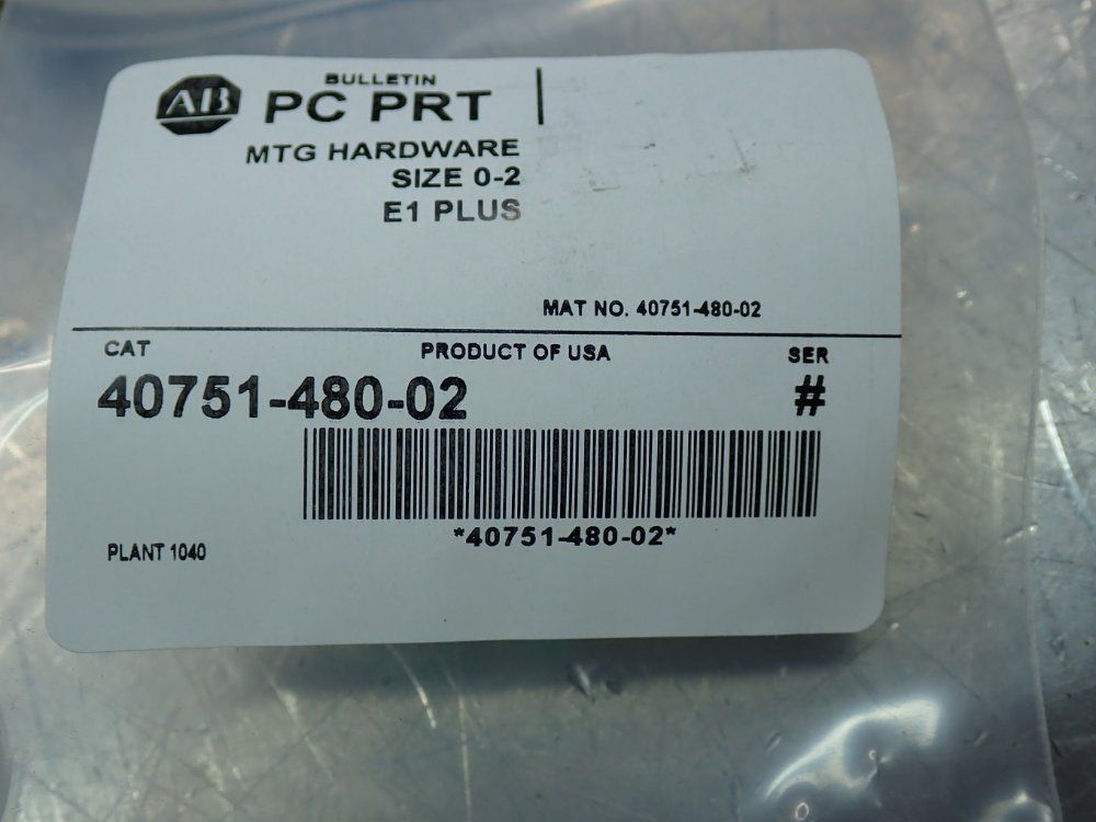 Allen Bradley Non-reversing Starter - 509-aod