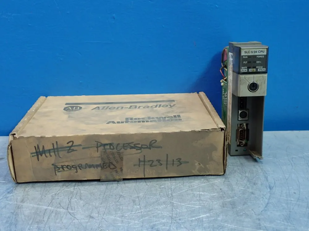 Allen Bradley Slc Controller Processor - 1747-l542