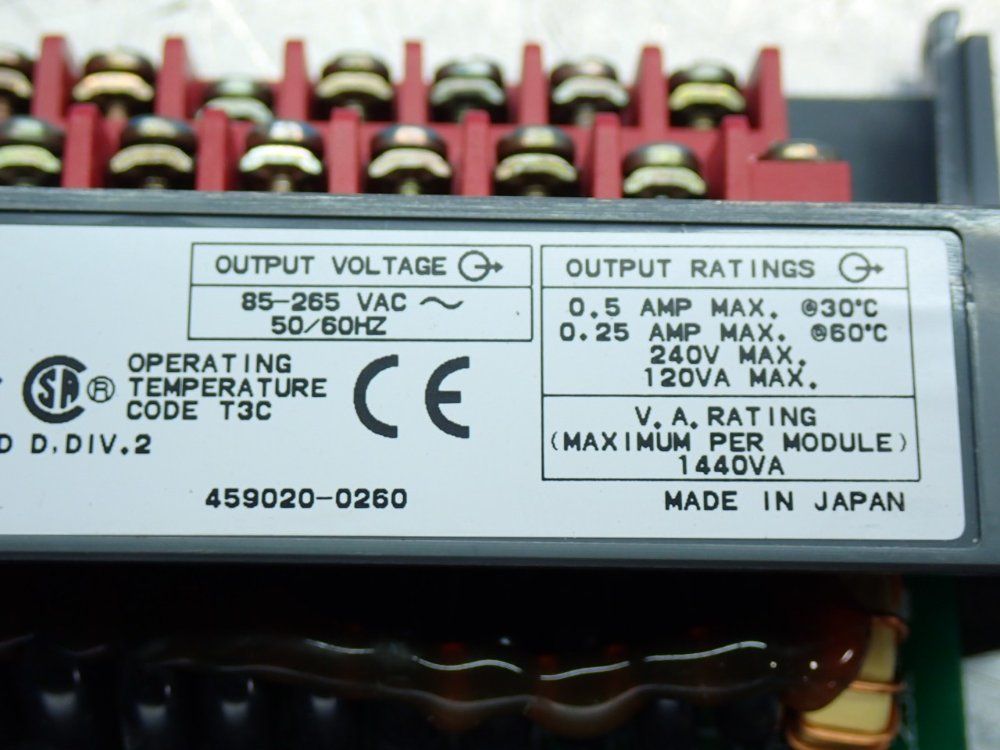 Allen Bradley Ac Output Module - 1746-oa16