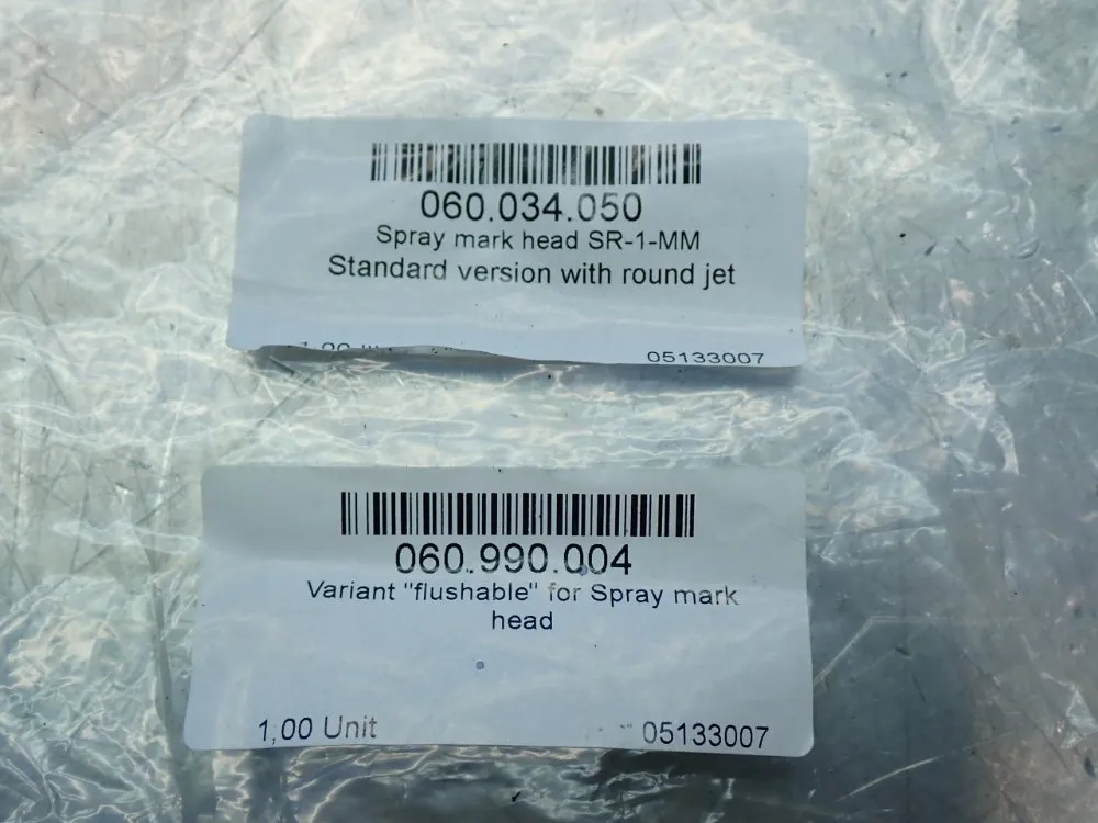 Rea-jet Flushable Unit For Spray Mark Head, 2pcs - Sr-1