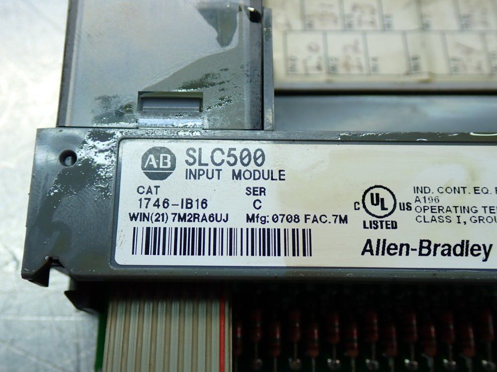 Allen Bradley Input Module - 1746-ib16