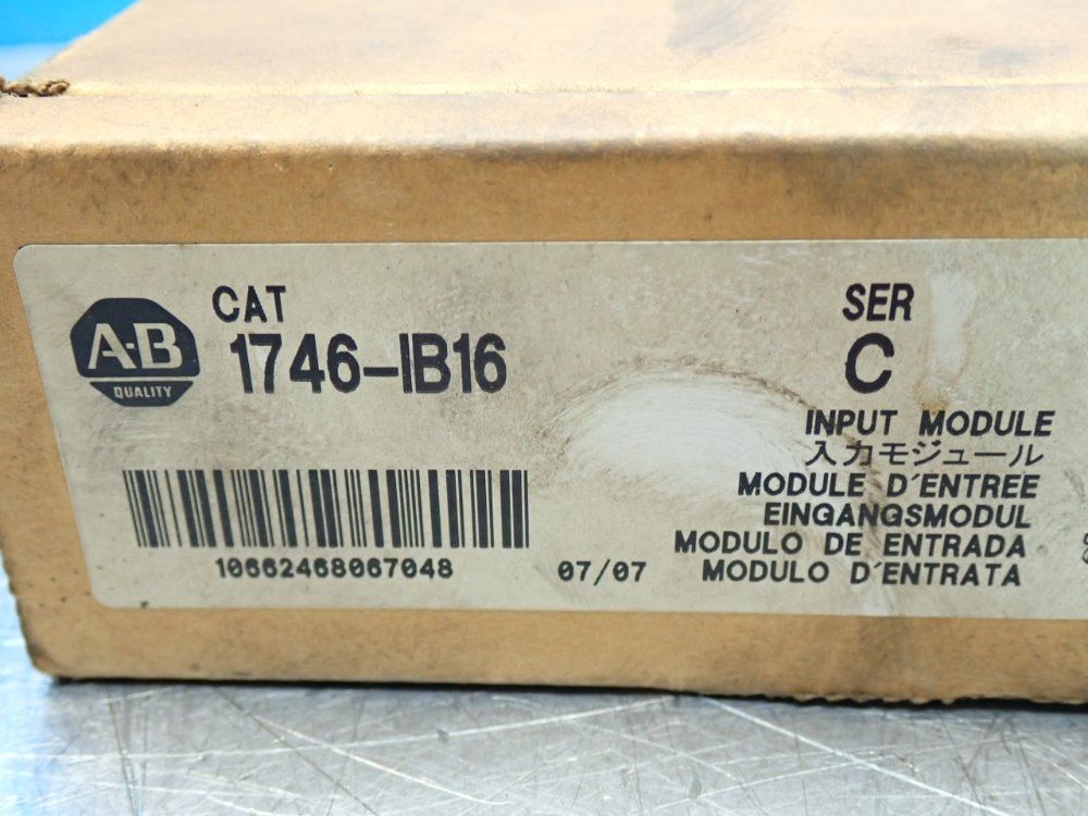 Allen Bradley Input Module - 1746-ib16