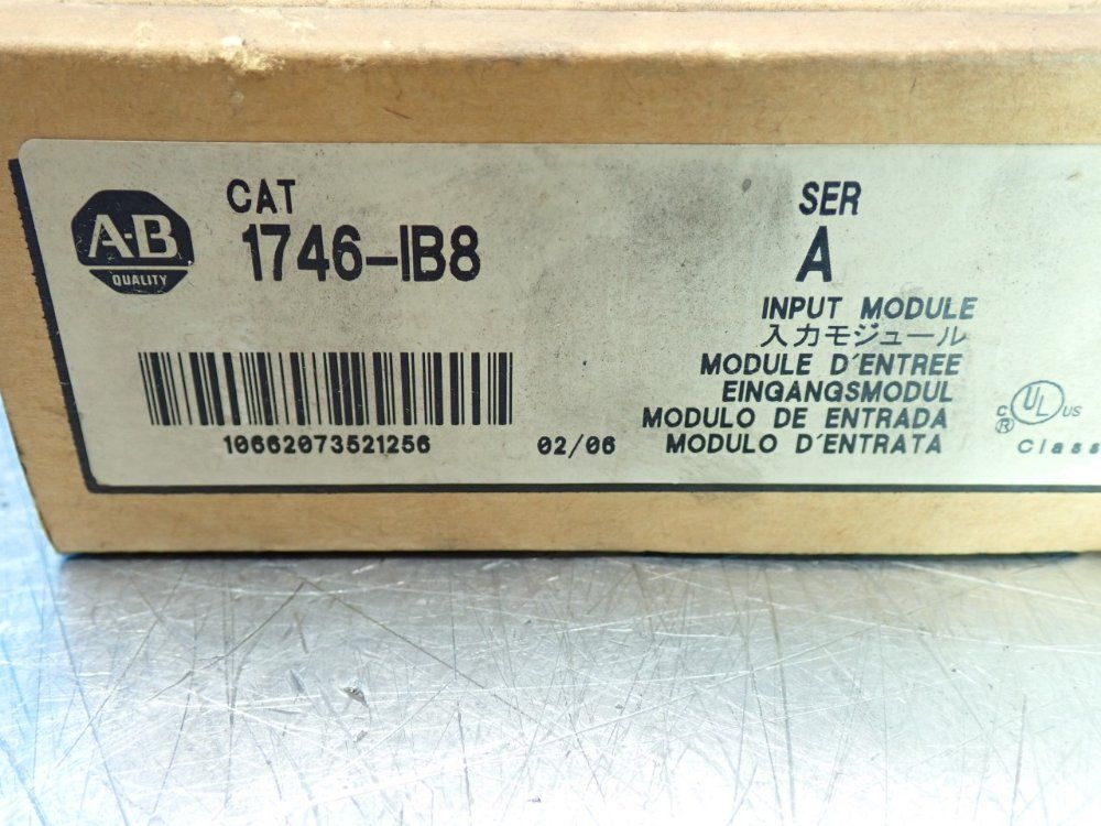 Allen Bradley Input Module - 1746-ib8