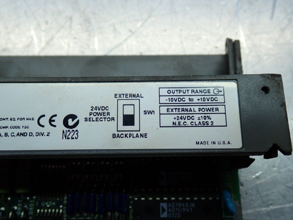 Allen Bradley Analog Input Module - 1746-ni4