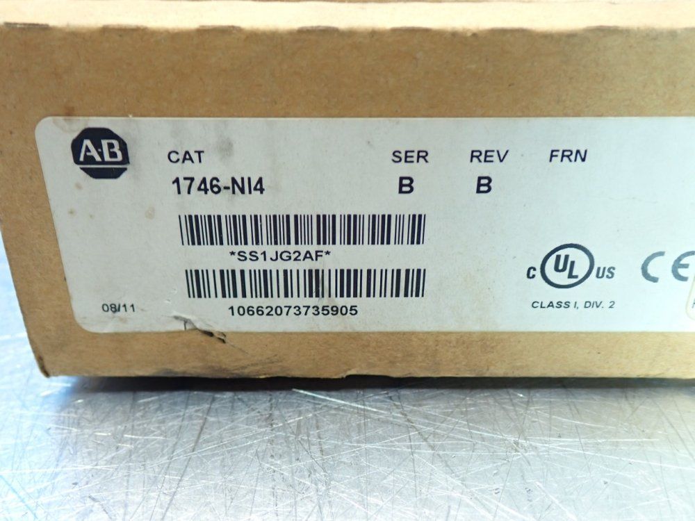 Allen Bradley Analog Input Module - 1746-ni4