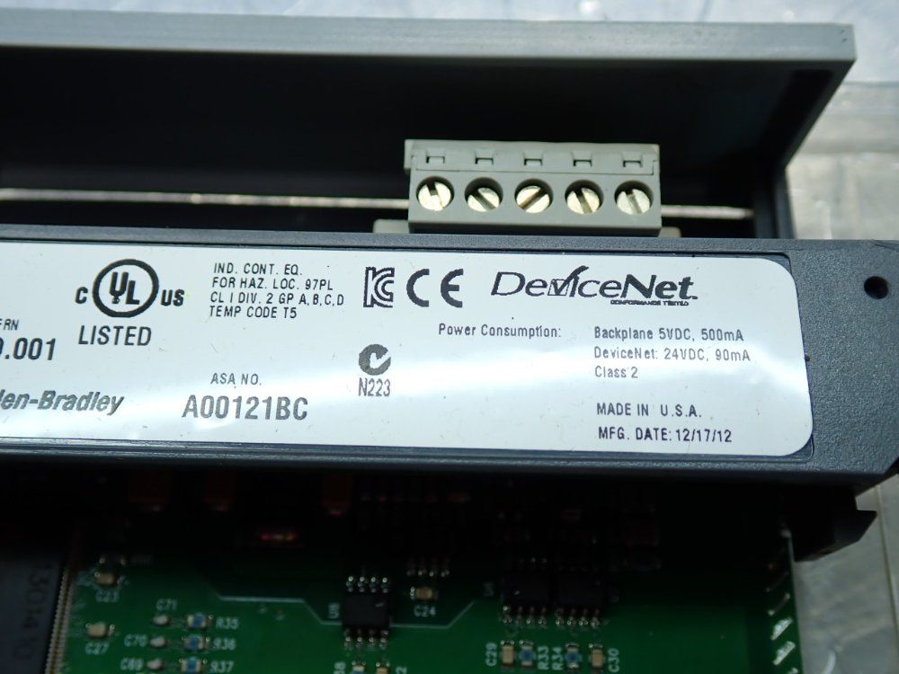 Allen Bradley Scanner Module - 1747-sdn