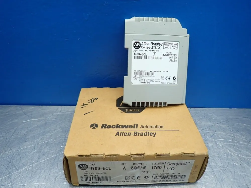 Allen Bradley End Cap Terminator - 1769-ecl