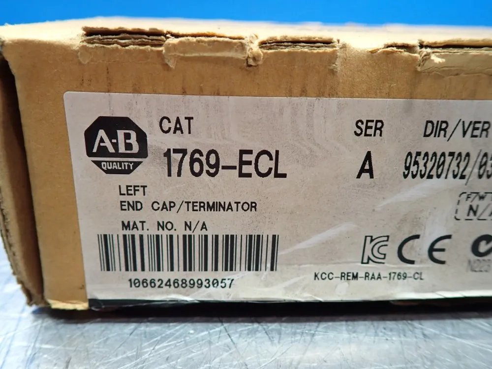 Allen Bradley End Cap Terminator - 1769-ecl
