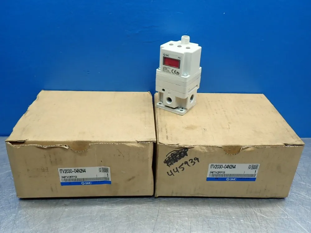 Smc 0.5mpa Electropneumatic Regulator, 2pcs - Itv2030-04n2n4