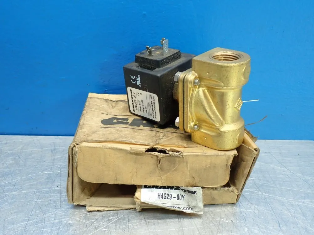 Granzow 200 Psi Max Solenoid Valve - H4g29-00y