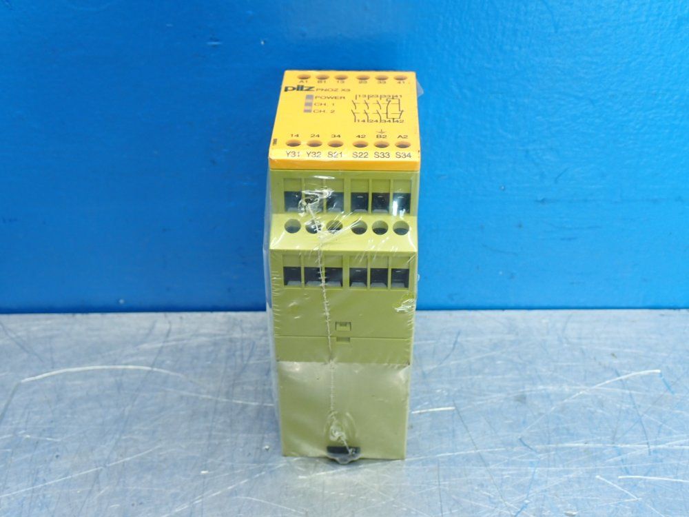 Pilz Safety Relay - Pnoz X3 230vac 24vdc 3n/o 1n/c 1so