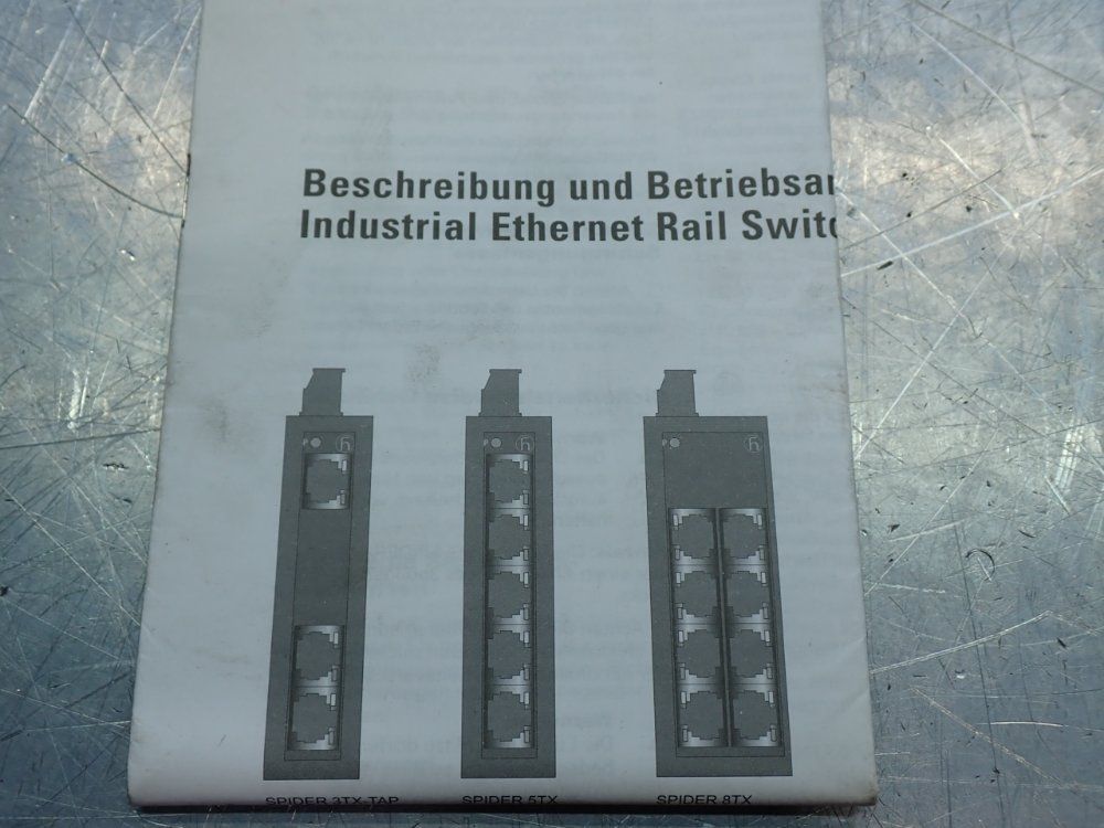 Hirschmann Spider 5tx Ethernet Switch - Spider 5tx