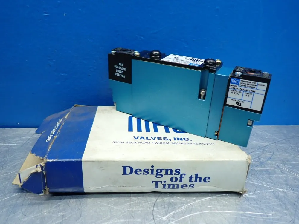 Mac 92-series Solenoid Valve - 92b-bab-000-dm-ddap-1dm