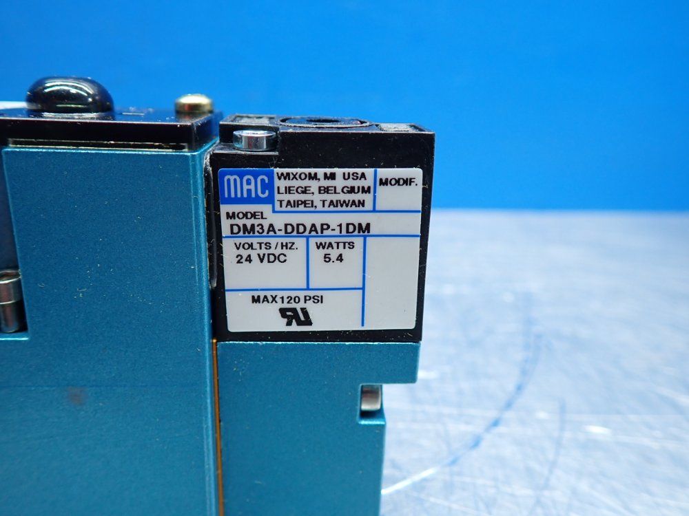 Mac 92-series Solenoid Valve - 92b-bab-000-dm-ddap-1dm