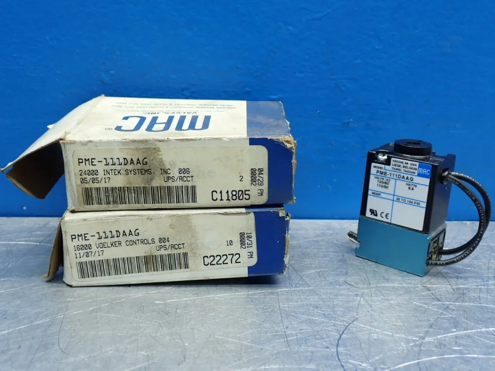 Mac Solenoid / Pilot Valve, 2pcs - Pme-111daag