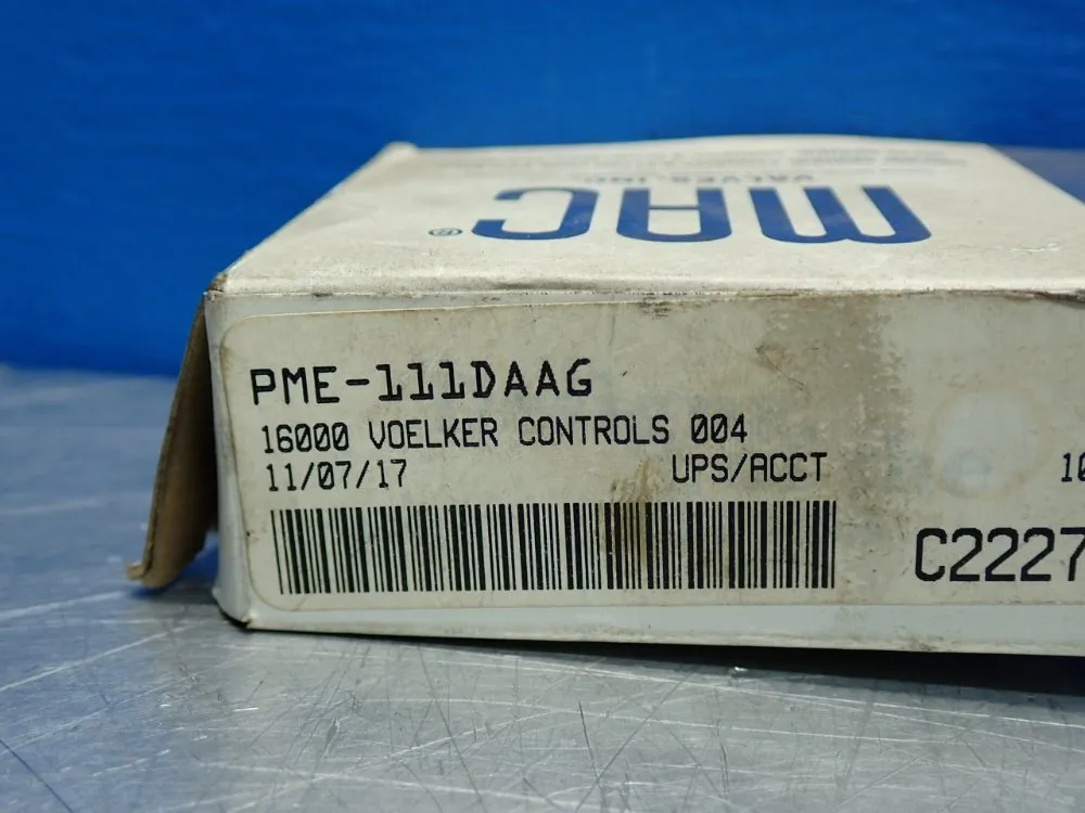 Mac Solenoid / Pilot Valve, 2pcs - Pme-111daag