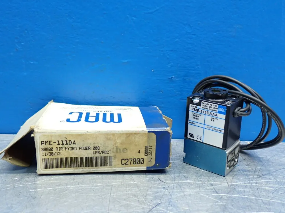 Mac Solenoid / Pilot Valve - Pme-111da