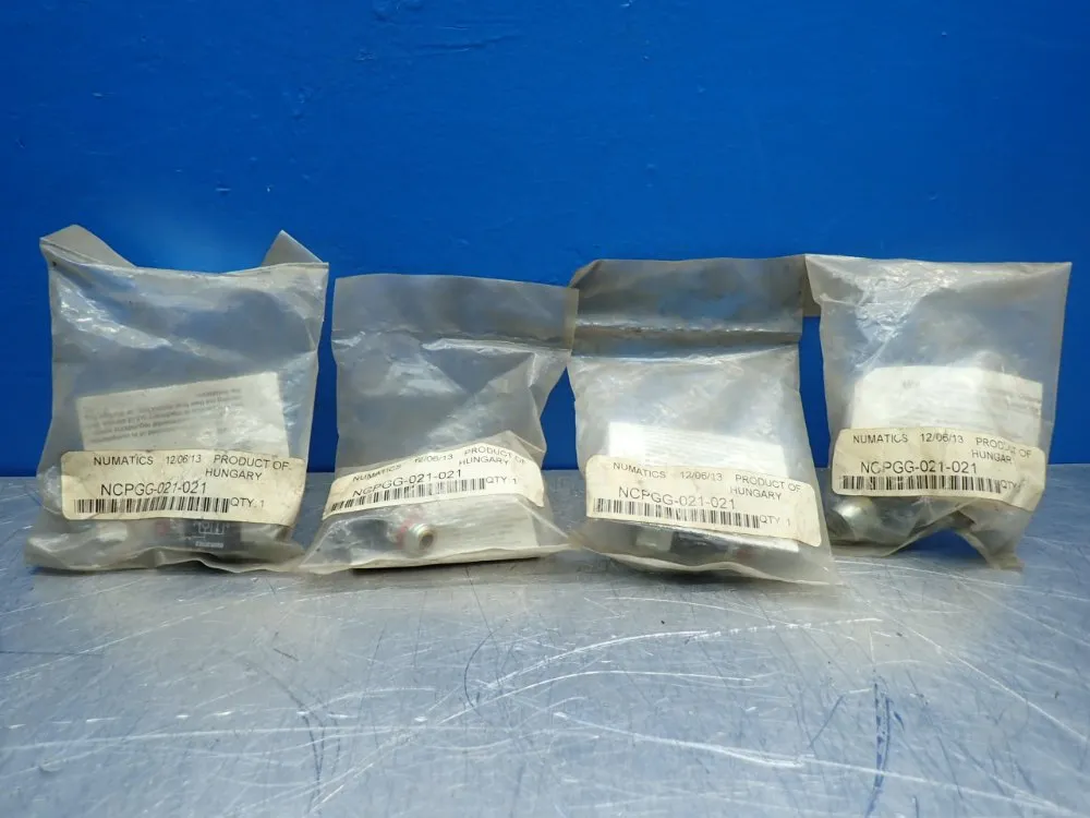Numatics Pilot Operated Check Valve, 4pcs - Ncpgg-021-021