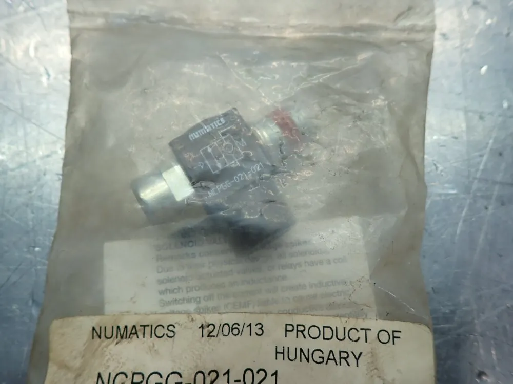 Numatics Pilot Operated Check Valve, 4pcs - Ncpgg-021-021