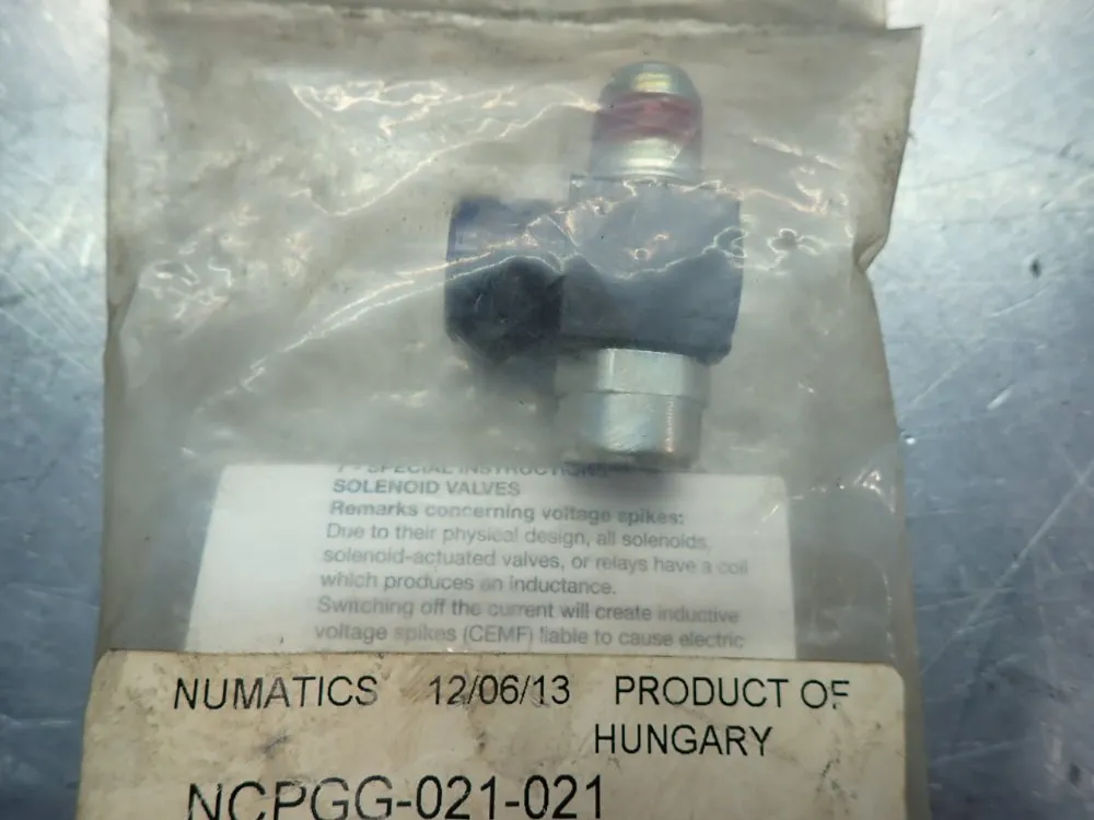 Numatics Pilot Operated Check Valve, 4pcs - Ncpgg-021-021