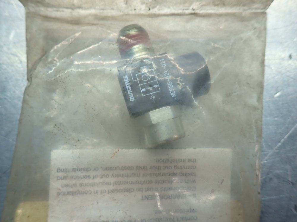 Numatics Pilot Operated Check Valve, 4pcs - Ncpgg-021-021