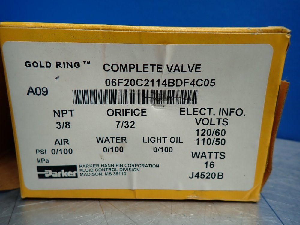 Parker 2-way Solenoid Valve - 06f20c2114bdf4c05