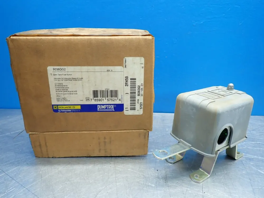 Schneider Electric 1 Hp Open Tank Float Switch - 9036dg2