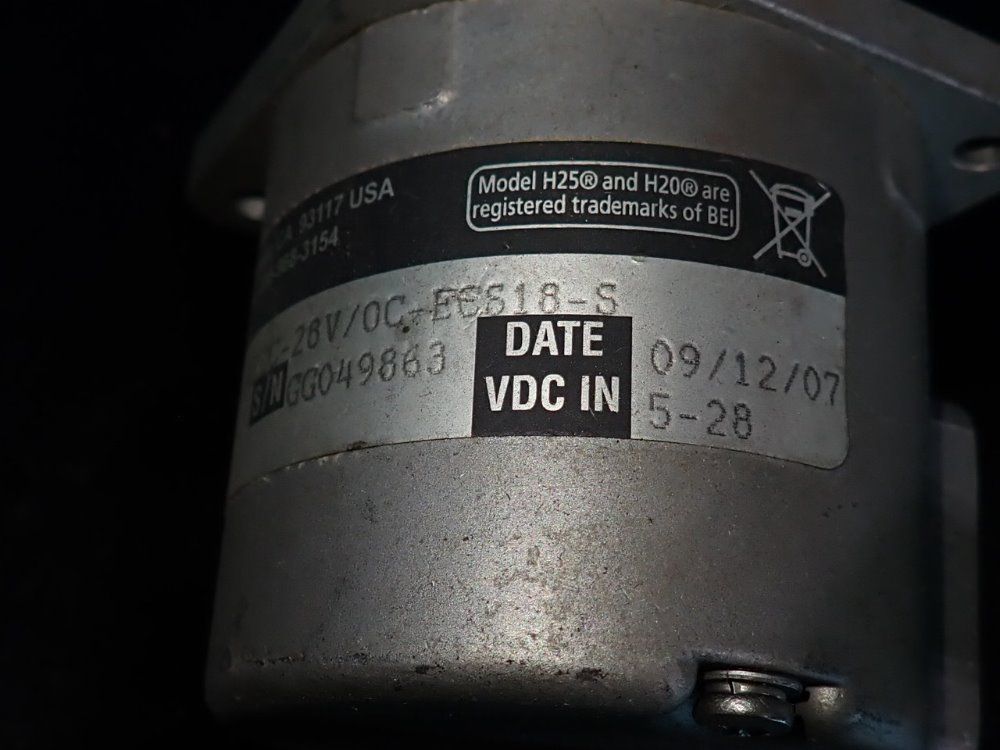 Bei Industrial Encoder Division Encoder - H25d-ss-9000-t4-abzc-28v/0c-ecs18-s