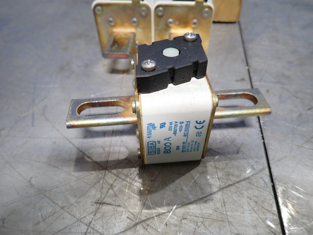 Siba Lot Of 3 Fuse Links - 800a