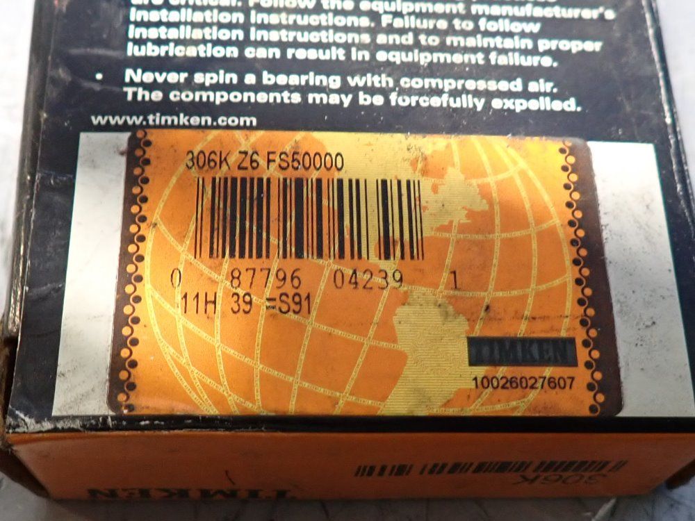 Timken Tapered Roller Bearing - 306kz6fs50000