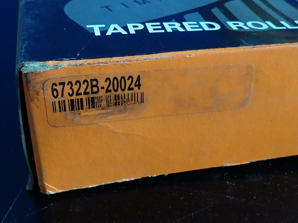 Timken 8" Tapered Roller Bearing - 67322b-20024