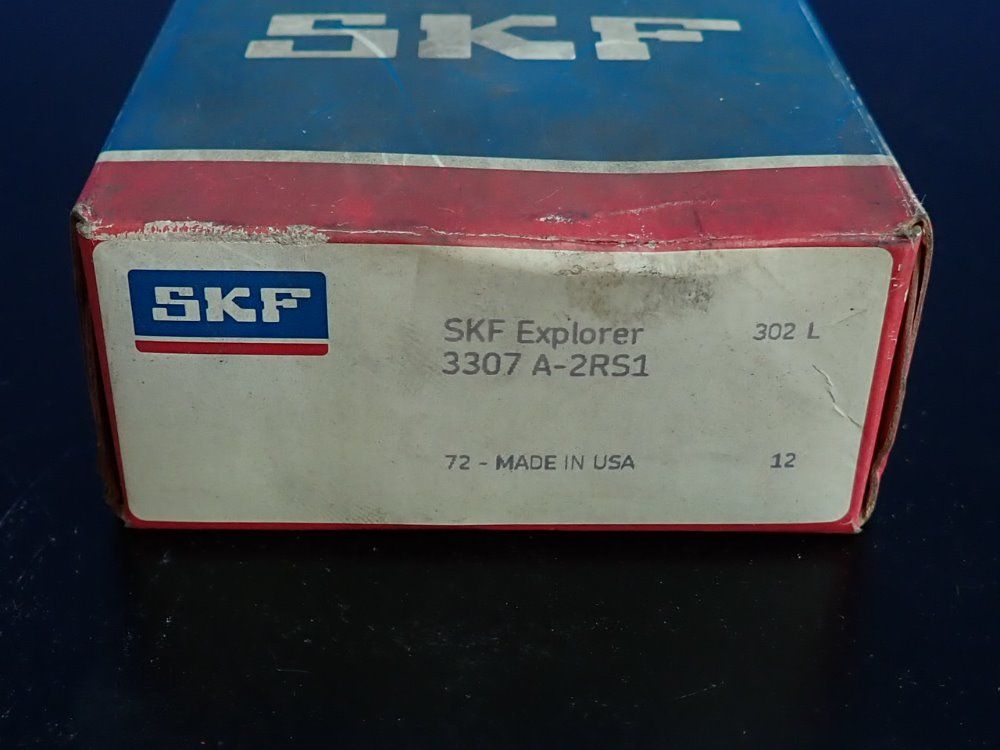 Skf Angular Contact Ball Bearing - 3307 A-2rs1
