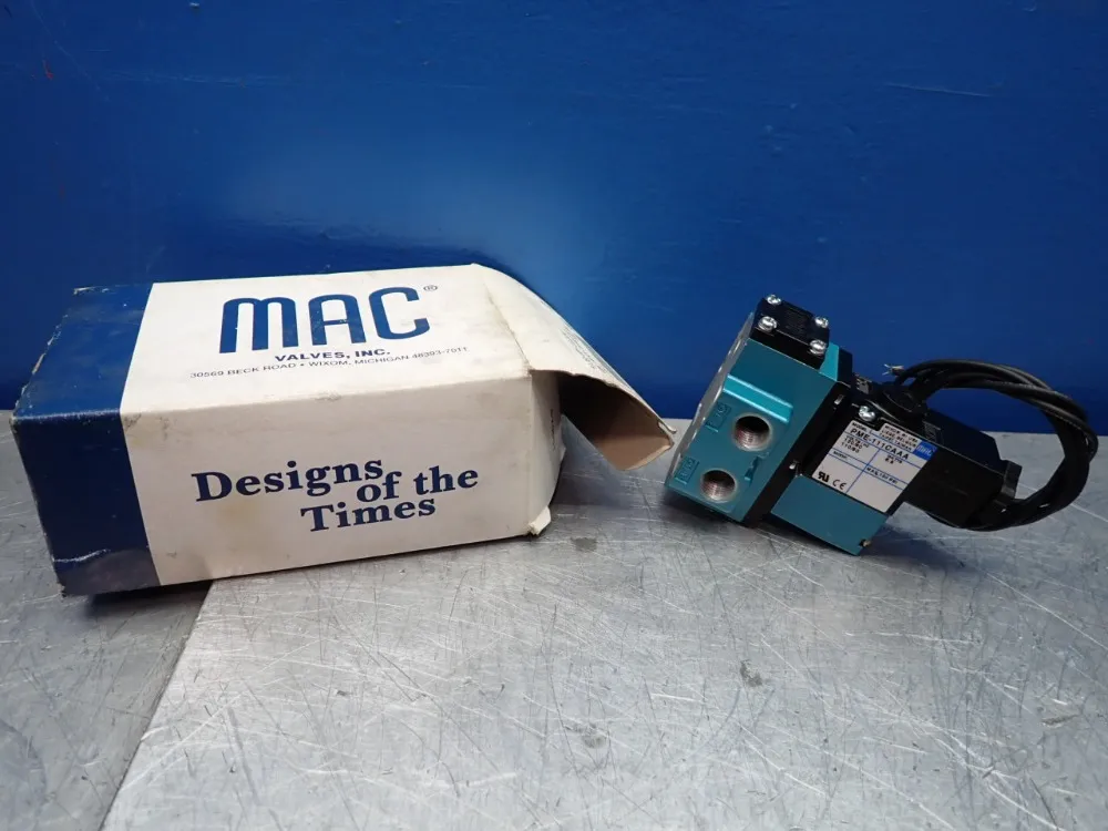 Mac 900 Series Solenoid Valve - 9128-pm-111ca