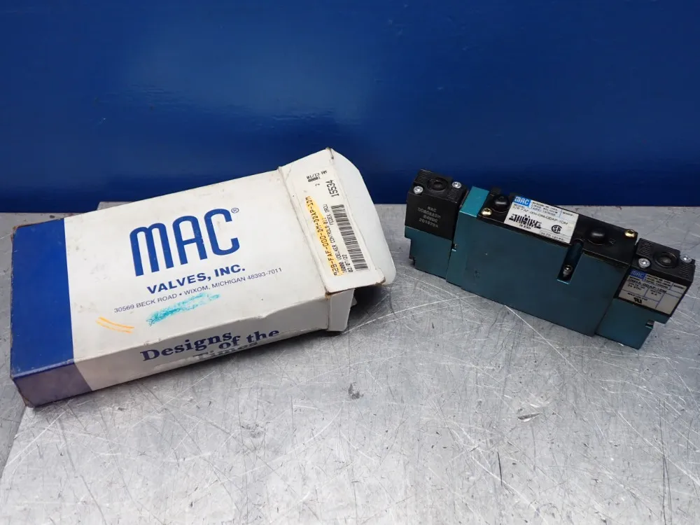 Mac 92 Series Solenoid Valve - 92b-faf-000-dm-ddap-1dm
