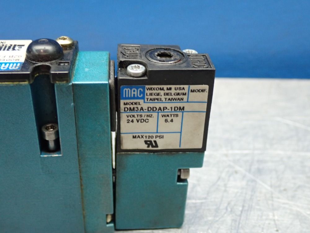 Mac 92 Series Solenoid Valve - 92b-faf-000-dm-ddap-1dm
