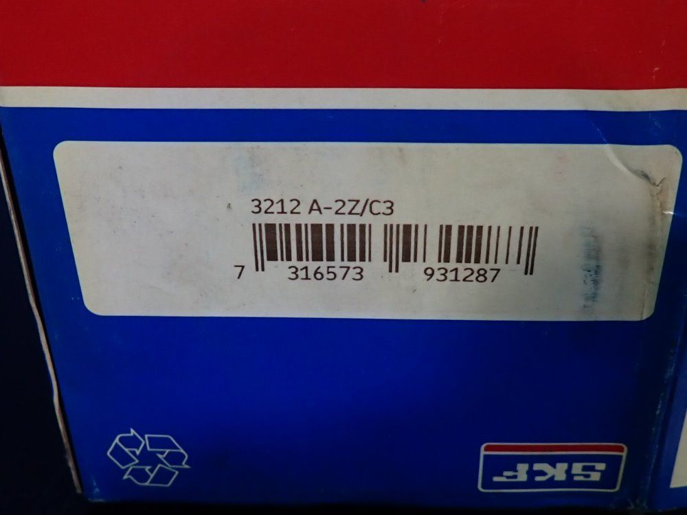 Skf 4" Bearing - 3212 A-2z/c3