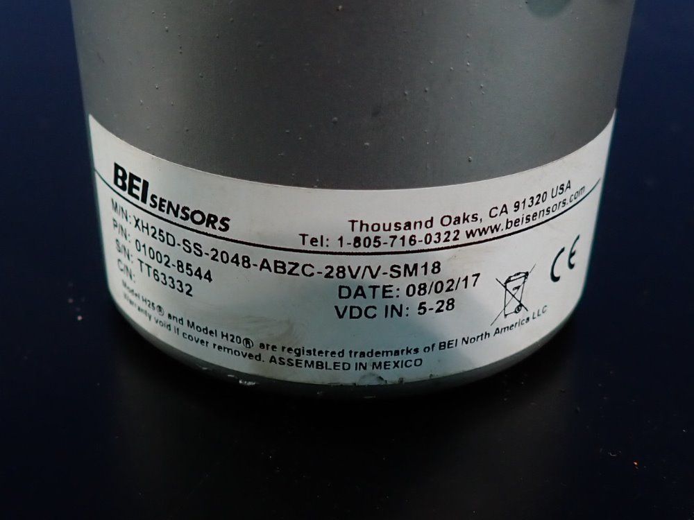 Bei Sensors Encoder - Xh25d-ss-2048-abzc-28v/v-sm18