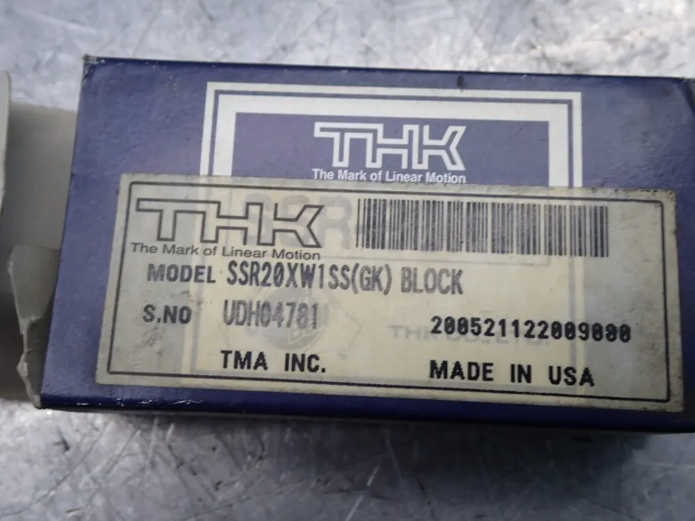 Thk Block - Ssr-20xw