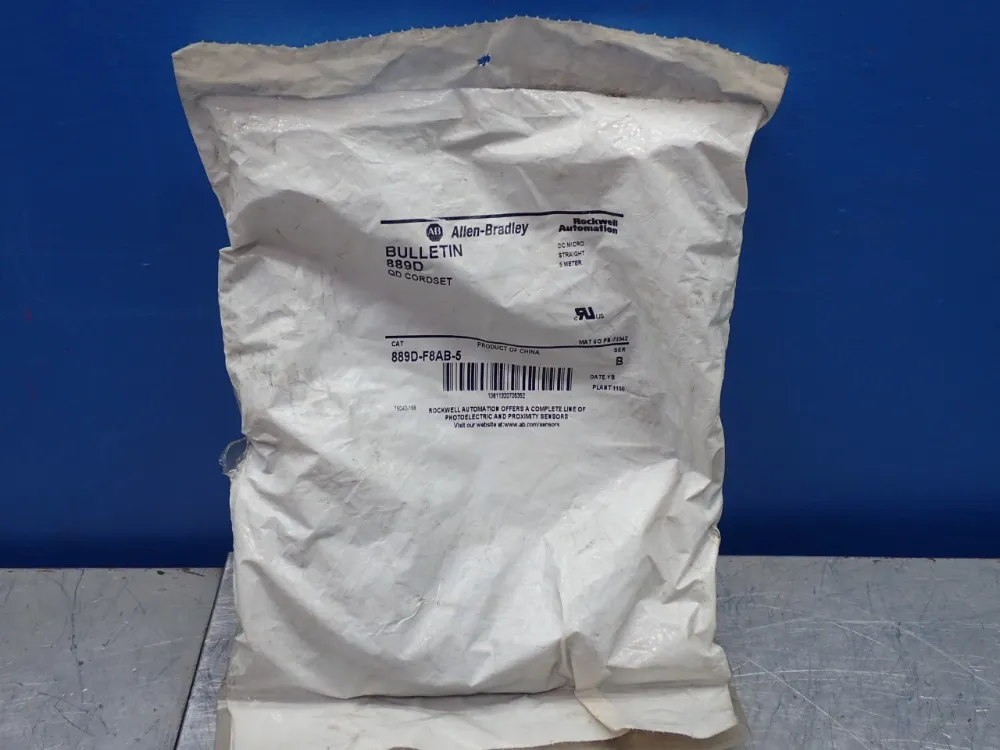 Allen Bradley Qd Cordset - 889d-f8ab-5