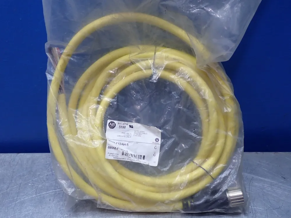 Allen Bradley Cordset - 889m-f12ah-5
