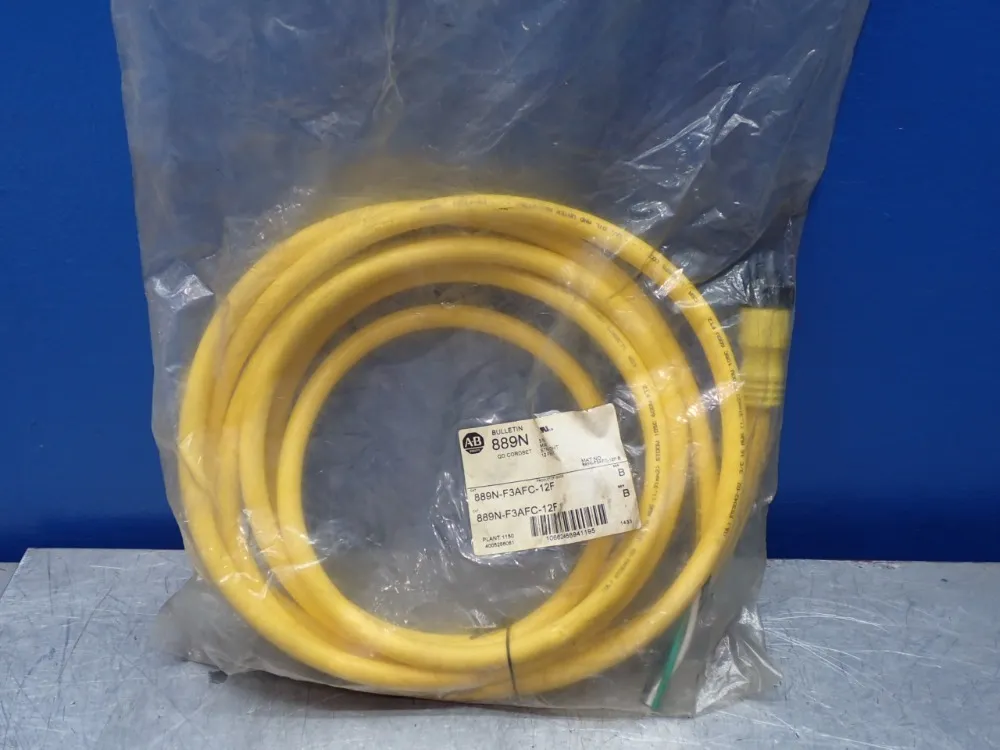 Allen Bradley Mini/minii Plus Cordset - 889n-f3afc-12f