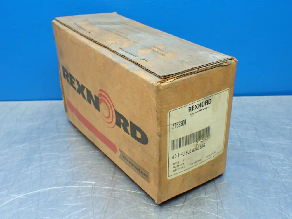 Rexnord Side Mount, Spherical Roller, 2 In Bore Take-up Unit Roller Bearing - Zt62200