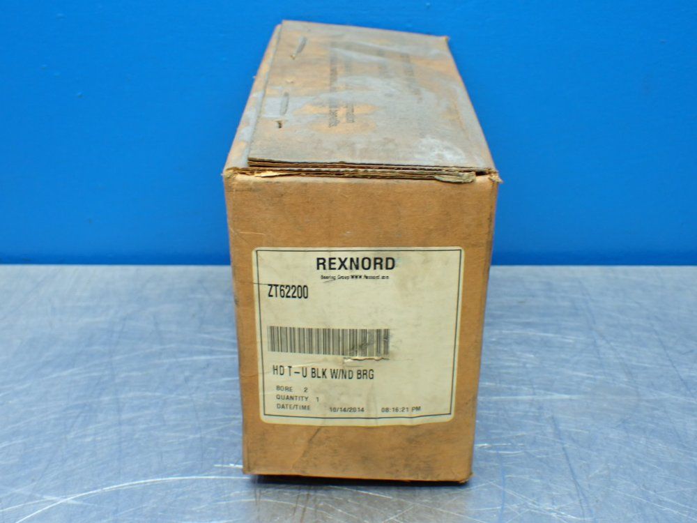 Rexnord Side Mount, Spherical Roller, 2 In Bore Take-up Unit Roller Bearing - Zt62200