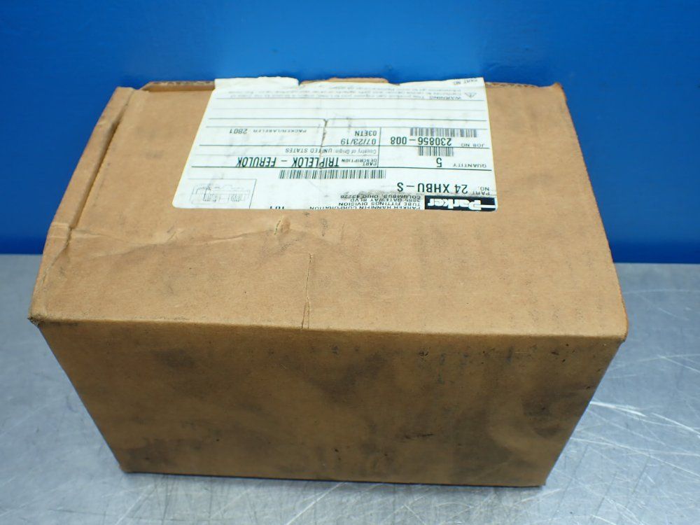 Parker 5 Conversion Adapters For Tube And Hose Connections - 24 Xhbu-s