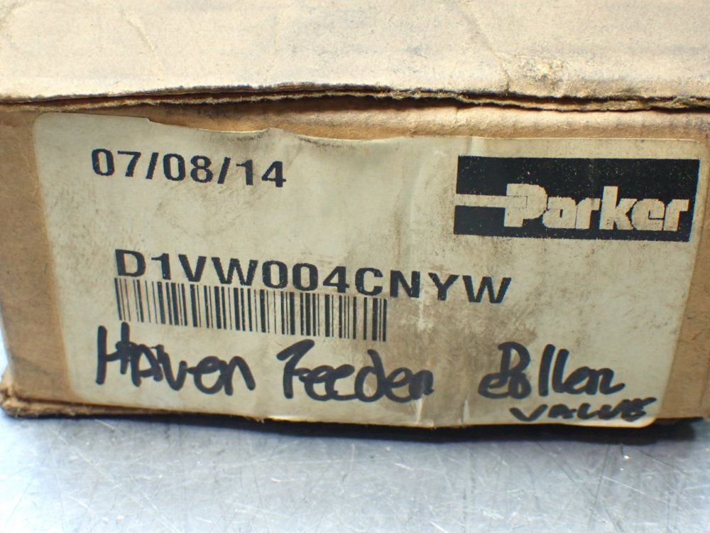 Parker Hydraulic Directional Control Valve - D1vw004cnyw