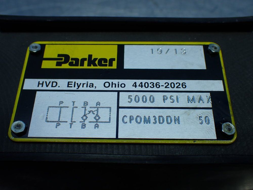 Parker Hydraulic Pilot Operated Check Valve - Cpom3ddn