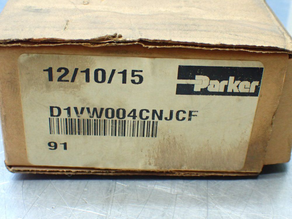 Parker Hydraulic Solenoid Valve - D1vw004cnjcf