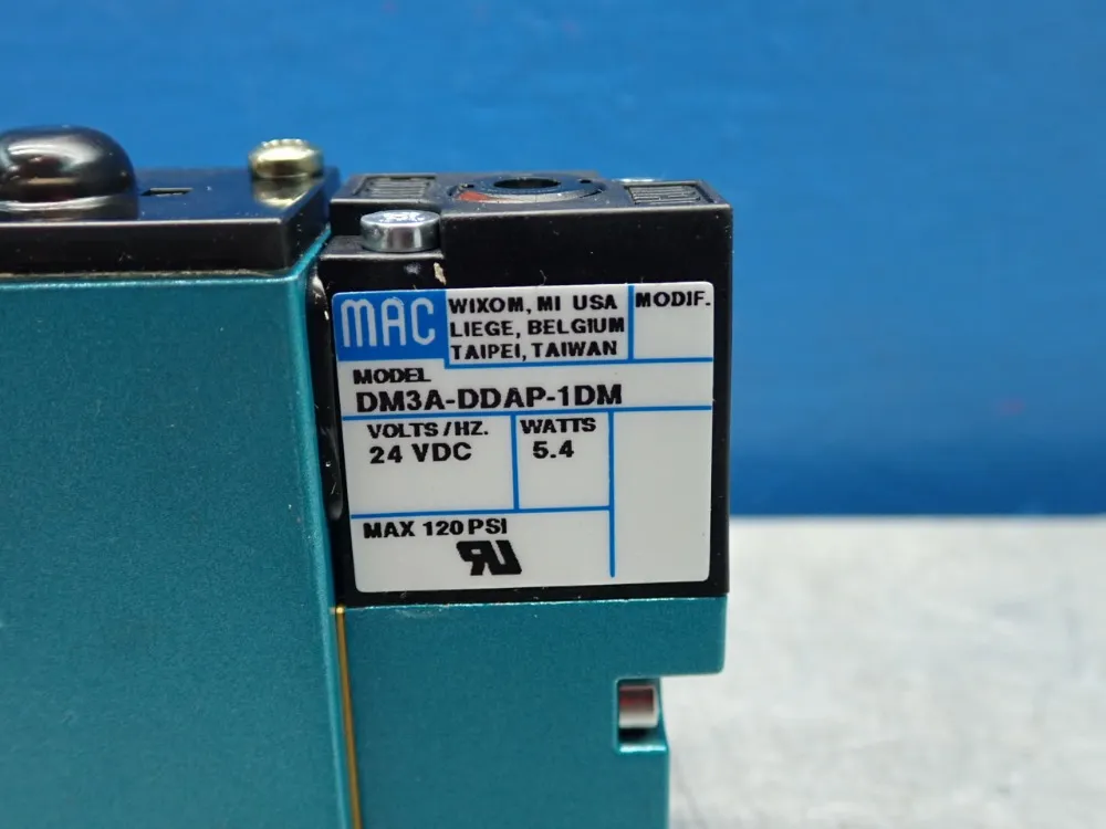 Mac 92 Series Solenoid Valve - 92b-eaf-000-dm-ddap-1dm