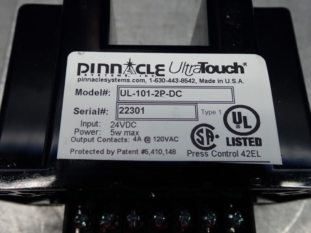 Pinnacle Systems Double Throw Relay - Ul-101-2p